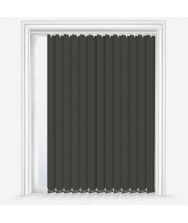 Custom Made Elements Shadow Grey Blackout Vertical Blind