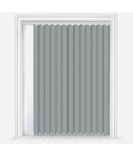 Custom Made Elements Storm Grey Blackout Vertical Blind