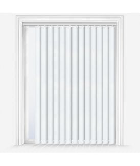 Custom Made Elements White Blackout Vertical Blind