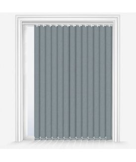 Custom Made Fusion Cool Grey Blackout Vertical Blind