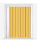 Custom Made Fusion Daffodil Yellow Dimout Vertical Blind