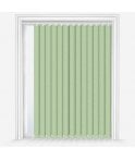 Custom Made Fusion Light Sage Blackout Vertical Blind