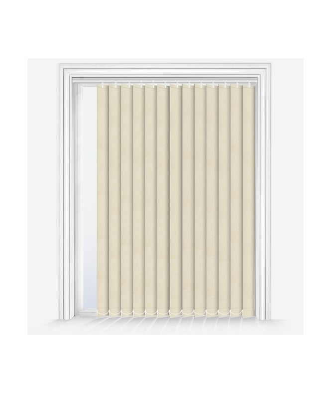 New Edge Blinds Custom Made Fusion Linen Flex Dimout Vertical Blind