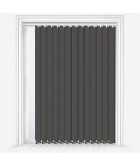 Custom Made Fusion Pewter Blackout Vertical Blind