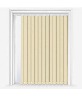 Custom Made Howden Cream Dimout Vertical Blind