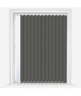 Custom Made Iris Flint Blackout Vertical Blind