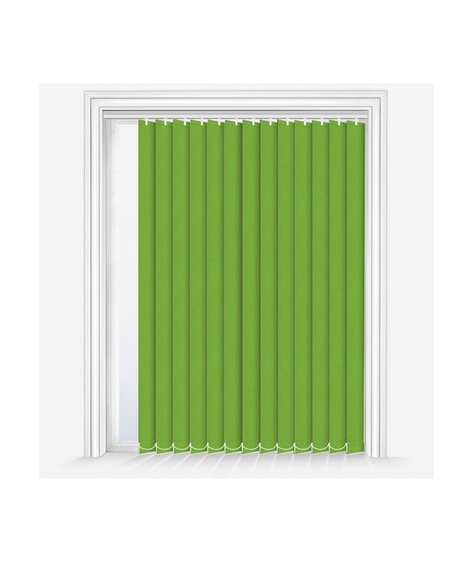 New Edge Blinds Custom Made Iris Kiwi Blackout Vertical Blind