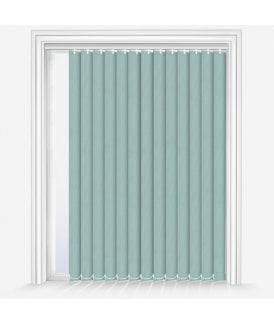 Custom Made Iris Mint Blackout Vertical Blind