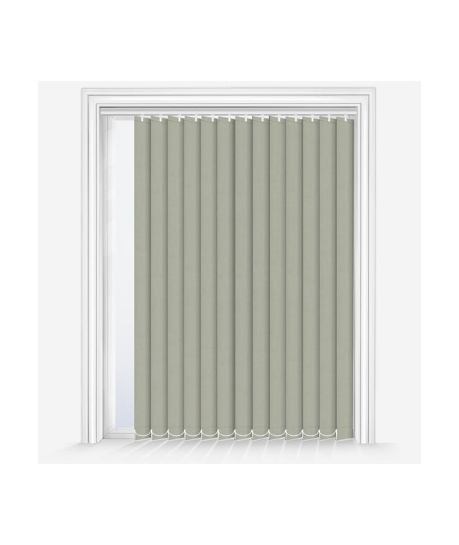 New Edge Blinds Custom Made Iris Taupe Blackout Vertical Blind