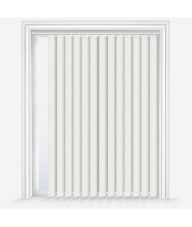 Custom Made Iris White Dimout Vertical Blind