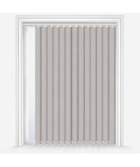 Custom Made Kingston Grey Dimout Vertical Blind