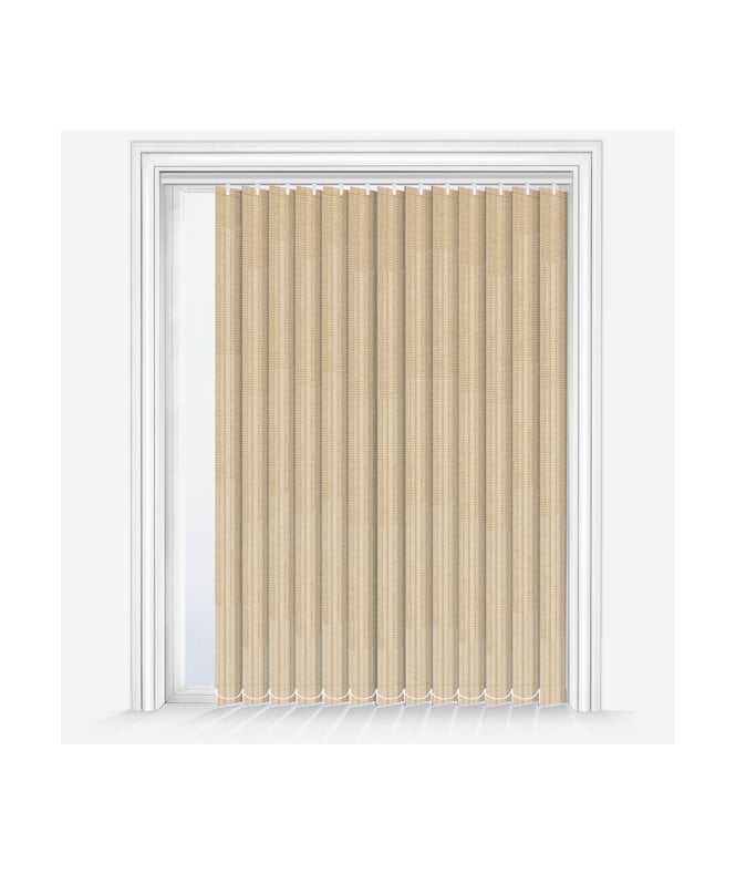New Edge Blinds Custom Made Ontaria Calico Dimout Vertical Blind