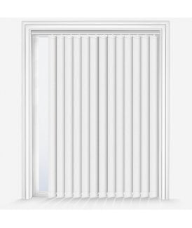Custom Made Oregon White Dimout Vertical Blind