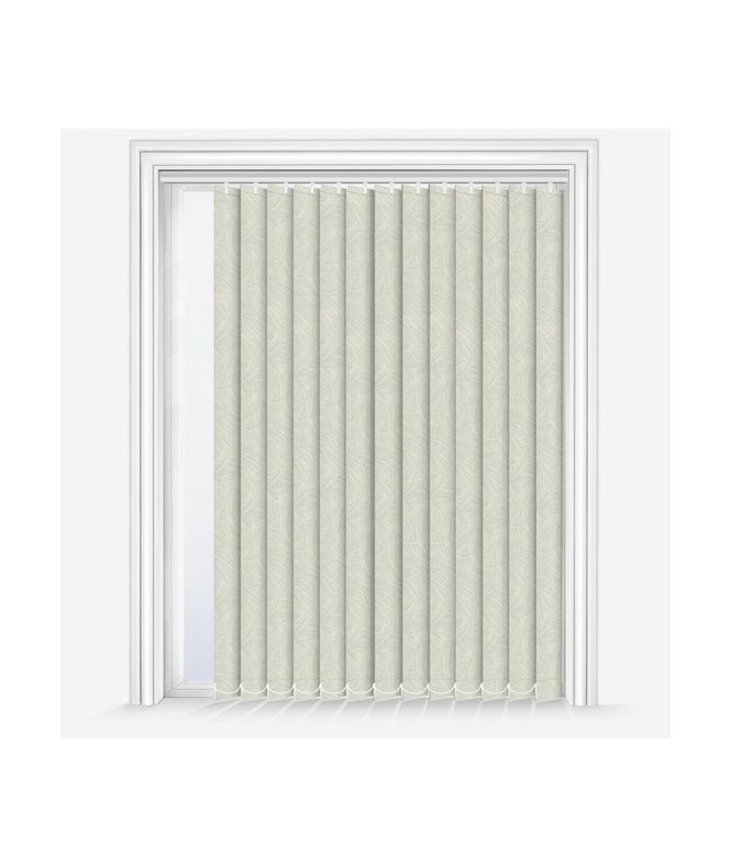 New Edge Blinds Custom Made United Mamba Beige Blackout Vertical Blind