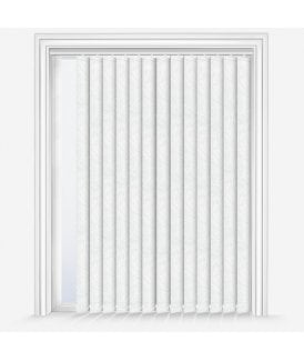 Custom Made United Mamba White Blackout Vertical Blind