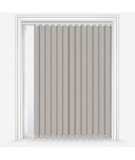 Custom Made Whiston Grey Dimout Vertical Blind