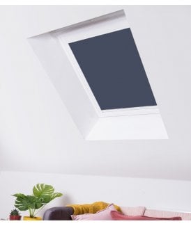 Dark Ocean Blackout Skylight Blind for DAKSTRA® Roof Windows