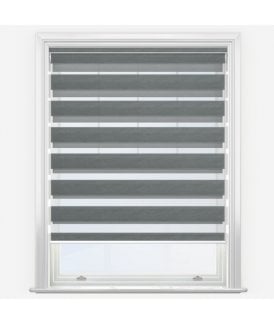 Disie Dove Grey Dimout Day & Night Roller Blind