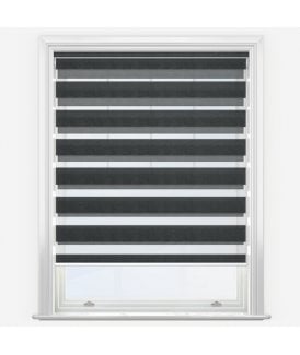 Disie Gunmetal Dimout Day & Night Roller Blind