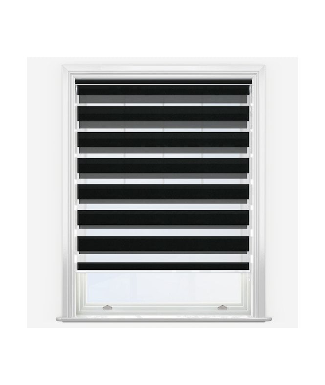 New Edge Blinds Disie Noir Dimout Day & Night Roller Blind