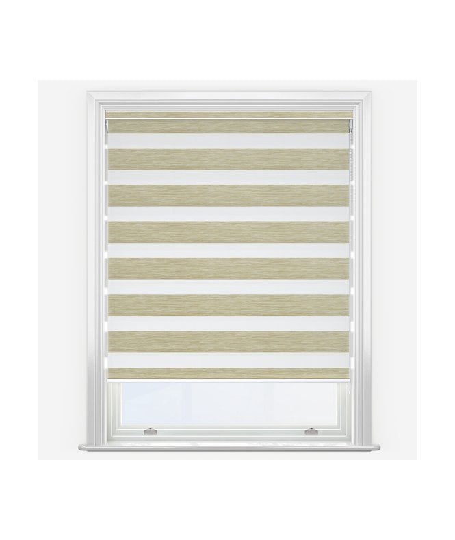 New Edge Blinds Dixie Filtered Sand Dimout Day & Night Roller Blind