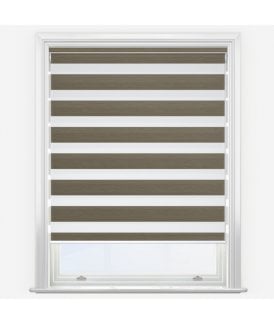Dixie Taupe Dimout Day & Night Roller Blind