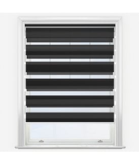 Eclisse Charcoal Dimout Day & Night Roller Blind