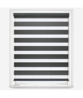 Eclisse Pewter Dimout Day & Night Roller Blind