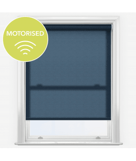 Elements Azure Made to Measure Motorised Dimout Roller Blind
