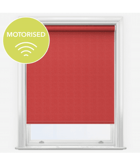 Elements Coral Made to Measure Motorised Blackout Roller Blind