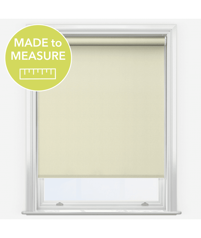 New Edge Blinds Elements Cream Made to Measure Blackout Roller Blind