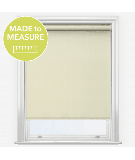 Elements Cream Made to Measure Blackout Roller Blind