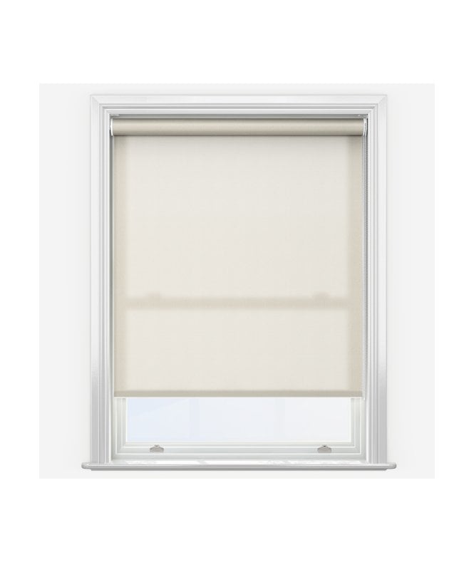 New Edge Blinds Elements Cream Made to Measure Dimout Roller Blind