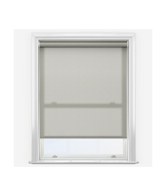New Edge Blinds Elements Linen Made to Measure Dimout Roller Blind