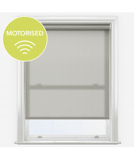 Elements Linen Made to Measure Motorised Dimout Roller Blind
