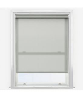 Elements Mist Grey Made to Measure Dimout Roller Blind