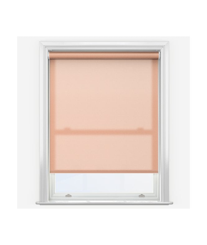 New Edge Blinds Elements Papaya Made to Measure Dimout Roller Blind