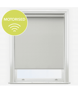Elements Parchment Made to Measure Motorised Blackout Roller Blind