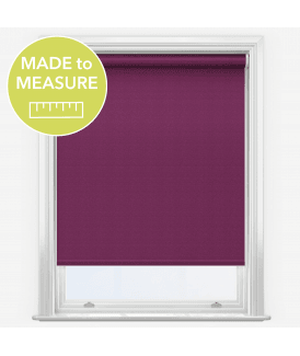 Elements Plum Made to Measure Blackout Roller Blind