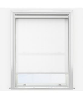 Elements Porcelain White Made to Measure Dimout Roller Blind