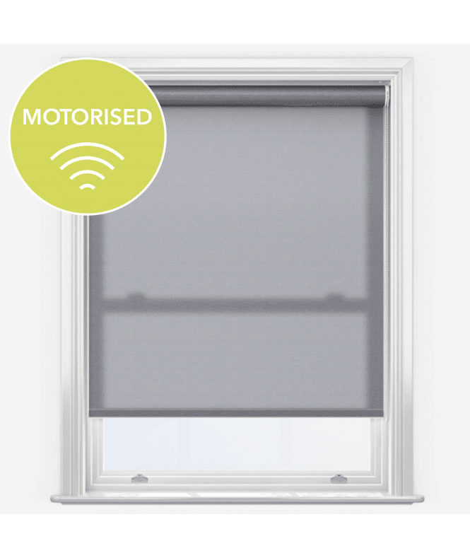 New Edge Blinds Elements Seal Made to Measure Motorised Dimout Roller Blind