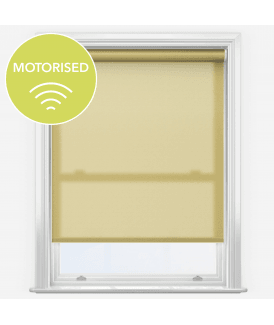 Elements Stem Green Made to Measure Motorised Dimout Roller Blind