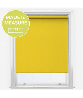Elements Sunshine Yellow Made to Measure Blackout Roller Blind