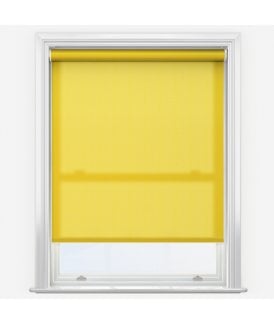 Elements Sunshine Yellow Made to Measure Dimout Roller Blind