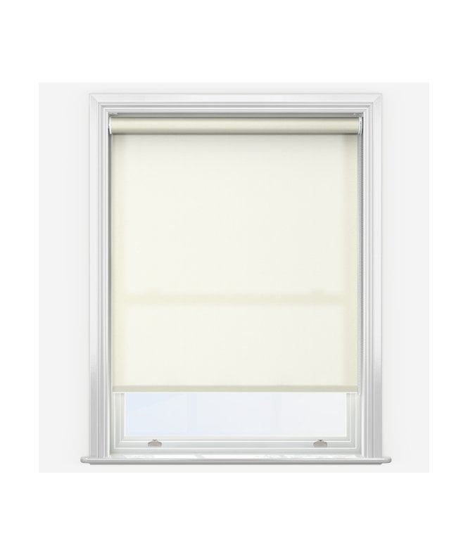 New Edge Blinds Elements Vanilla Cream Made to Measure Dimout Roller Blind