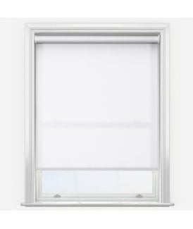 Elements White Made to Measure Dimout Roller Blind