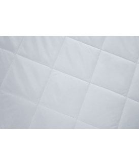 Evernight Collection Microfibre Quilted Extra Deep Mattress Protector in White