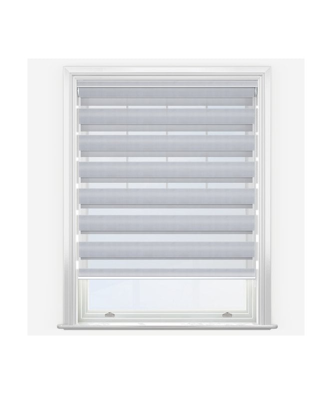 New Edge Blinds Farrera Chrome Dimout Day & Night Roller Blind