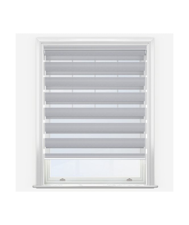 New Edge Blinds Farrera Platinum Dimout Day & Night Roller Blind