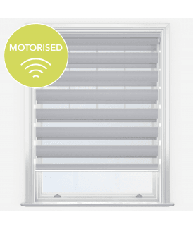 Farrera Platinum Motorised Dimout Day & Night Roller Blind